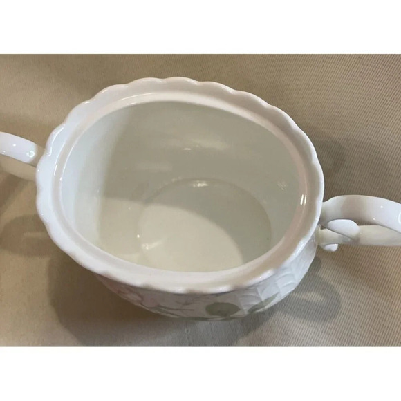 Mikasa Bone China April Rose Sugar Creamer Set A7053 Floral Flowers Vintage - Picture 4 of 9